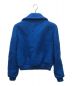PRADA (プラダ) ウールボアジャケット　ブルゾン ブルー サイズ:40：21800円