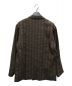 POLYPLOID (ポリプロイド) ダブルスーツジャケット ブラウン サイズ:3 未使用品：13000円