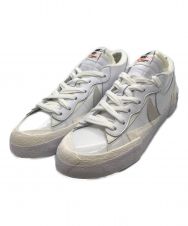 NIKE×sacai (ナイキ×サカイ) ブレザーロウ/ Blazer Low "White Patent Leather"　スニーカー　靴 ホワイト サイズ:28.5ｃｍ