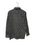 中古・古着 Needles (ニードルス) C.O.B. Regular Collar Shirt　ウェスタン調切りっぱなしシャツ ブラック サイズ:S：8800円