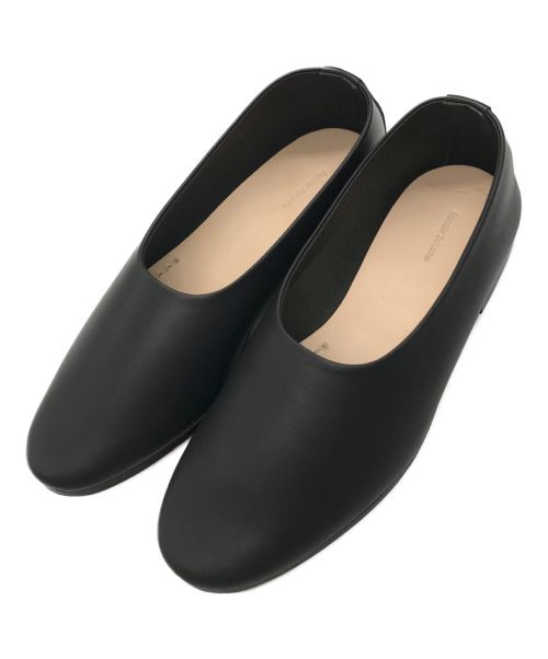 HENDER SCHEME（エンダースキーマ）HENDER SCHEME (エンダースキーマ) FOOT CAST-Slip On フットキャストスリッポンレザーシューズ ブラック サイズ:SIZE 3(24.5~25cm相当)の古着・服飾アイテム