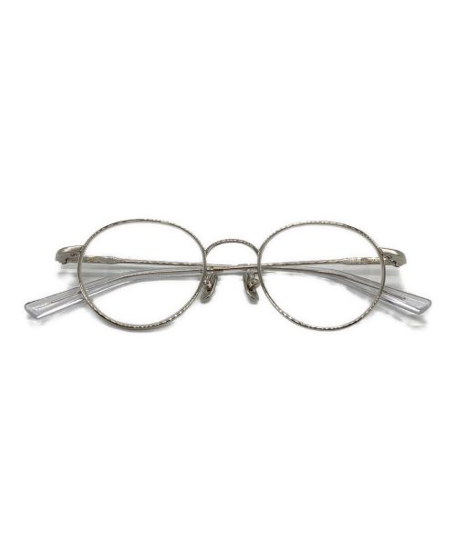 A.D.S.R.（エーディーエスアール）A.D.S.R. (エーディーエスアール) 眼鏡 シルバーの古着・服飾アイテム