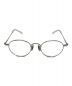 A.D.S.R. (エーディーエスアール) 眼鏡 シルバー：6800円
