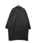 BALENCIAGA (バレンシアガ) Big Fit Carcoat　ナイロンオーバーサイズコート ブラック サイズ:42：69800円