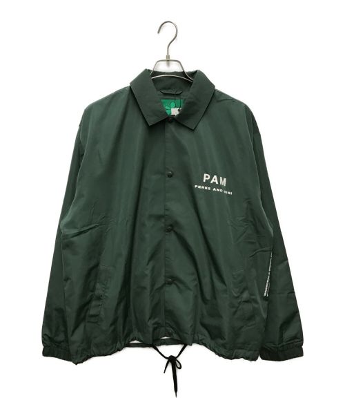 PAM（パム）PAM (パム) EYE STACK COACH JACKET ディープグリーン サイズ:L 未使用品の古着・服飾アイテム