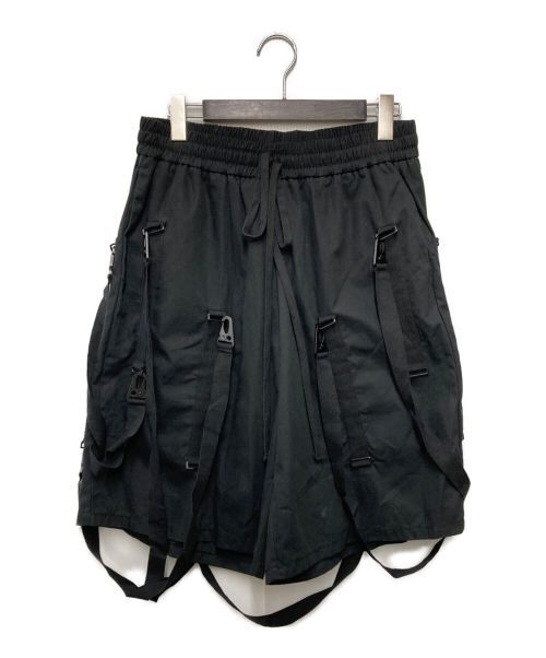 KOMAKINO（コマキノ）KOMAKINO (コマキノ) Taped Shorts ブラック サイズ:Ｍの古着・服飾アイテム