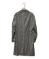 CARUSO (カルーゾ) Gingham Check Coat ギンガムチェックコート ホワイト×ブラック サイズ:48：17800円