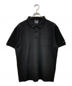 BLACK Scandal Yohji Yamamotoブラックスキャンダルヨウジヤマモト）の古着「ロゴポロシャツ」｜ブラック