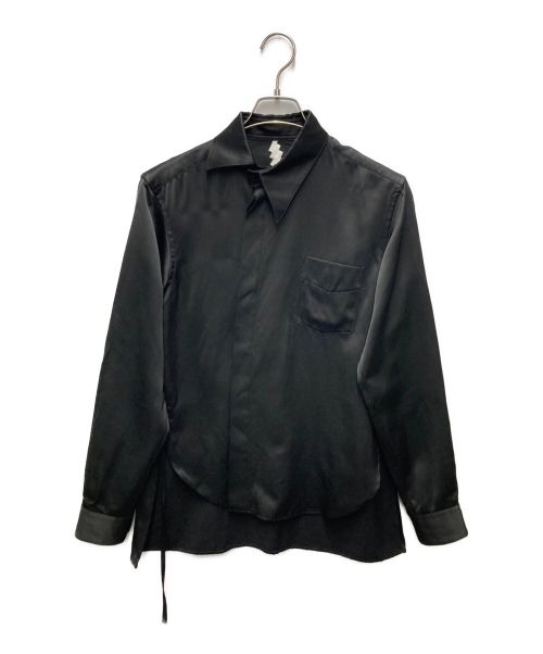 SOSHIOTSUKI（ソウシ オオツキ）SOSHIOTSUKI (ソウシ オオツキ) Kimono Breasted Shirts ブラック サイズ:44の古着・服飾アイテム