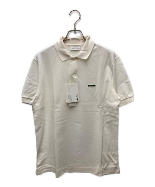 LACOSTE（ラコステ）LACOSTE (ラコステ) ハワイアンモンクアザラシポロシャツ ホワイト サイズ:S 未使用品の古着・服飾アイテム
