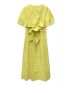 LE CIEL BLEU (ルシェルブルー) Back Ribbon Maxi Dress ワンピース イエロー サイズ:36：9800円