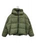 Calvin Klein Jeans（カルバンクラインジーンズ）の古着「Boxy Hooded Puffer Jacket」｜カーキ