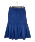CURRENTAGE (カレンテージ) シャーリング マーメイド スカート ブルー サイズ:Free：7800円