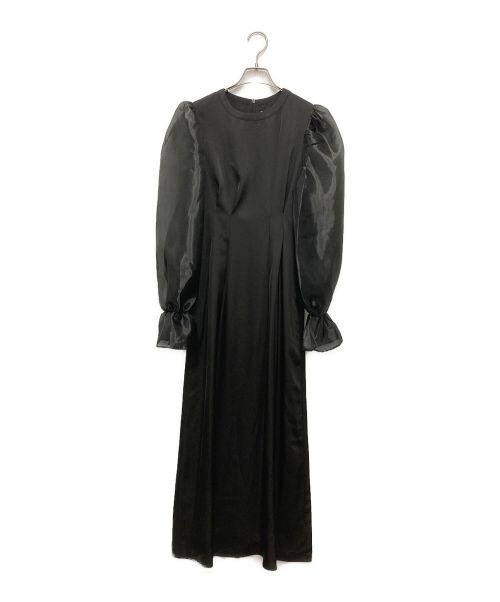 AMAIL（アマイル）AMAIL (アマイル) Mature bon sleeve dress ワンピース ブラック サイズ:F 未使用品の古着・服飾アイテム