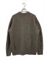 UNFIL (アンフィル)  boiled camel V-neck sweater ボイルドキャメルVネックセーター ブラウン サイズ:4：9800円