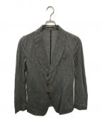 Vivienne Westwood manヴィヴィアン ウェストウッド マン）の古着「オーブ刺繍ストライプ3Bジャケット」｜ネイビー