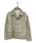 COMME des GARCONS SHIRTコムデギャルソンシャツ）の古着「インサイドアウトデザインジャケット」｜ミントグリーン