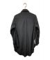 COMME des GARCONS (コムデギャルソン) インサイドアウトフリル装飾シャツ　17AW The Future of Silhouette期 ブラック サイズ:XS：16000円