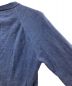 中古・古着 COMME des GARCONS SHIRT (コムデギャルソンシャツ) アーガイルジップアップニット ブルー サイズ:Ｍ：6800円
