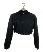 COMME des GARCONSコムデギャルソン）の古着「1994AW Metamorphosis期 アーカイブショート丈デザインジャケット」｜ブラック