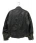 DIESEL (ディーゼル) シープレザーライダースジャケット ブラック サイズ:M：20800円