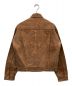 EVISU (エビス) 2ndタイプトラッカージャケット ブラウン サイズ:40：14800円