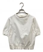 UNFILアンフィル）の古着「23SS　stretch organic cotton bottle neck sweater」｜ホワイト