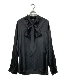 BALENCIAGAバレンシアガ）の古着「23SS Jacquard viscose shirt 　ジャカードビスコースシャツ」｜ブラック
