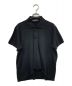 BALENCIAGA（バレンシアガ）の古着「S/Sロゴ刺繍ポロシャツ」｜ブラック