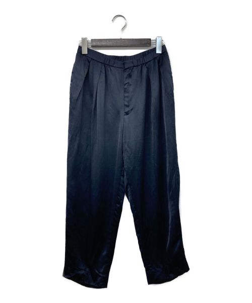 DRAWER（ドゥロワー）DRAWER (ドゥロワー) レーヨンドロストパンツ ネイビー サイズ:38の古着・服飾アイテム