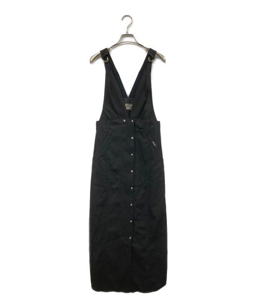 PHOTOCOPIEU（フォトコピュー）PHOTOCOPIEU (フォトコピュー) ジャンパースカート ブラック サイズ:Mの古着・服飾アイテム