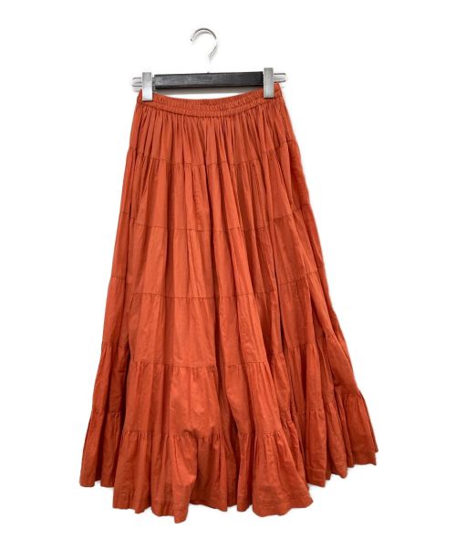 MARIHA（マリハ）MARIHA (マリハ) 草原の虹のスカート オレンジ サイズ:Mの古着・服飾アイテム