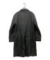 EMPORIO ARMANI (エンポリオアルマーニ) レザーチェスターコート ブラック サイズ:50：27000円