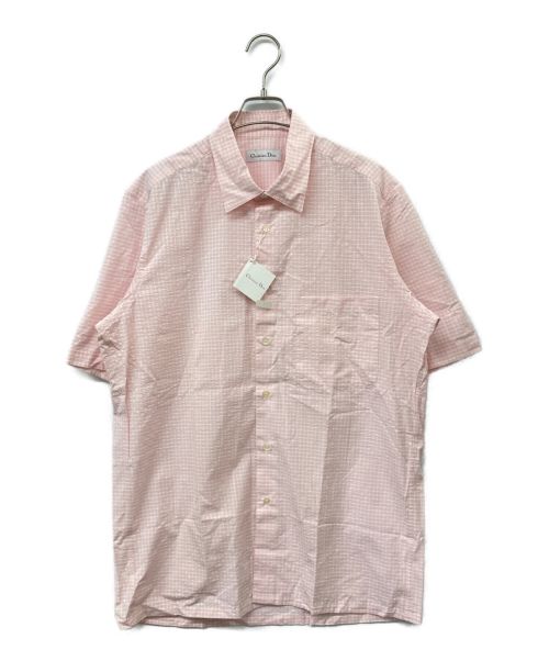 Christian Dior（クリスチャン ディオール）Christian Dior (クリスチャン ディオール) オーバーサイズオールドシャツ ピンク サイズ:Ｌ 未使用品の古着・服飾アイテム