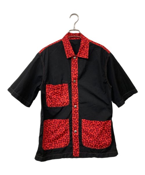 MARNI（マルニ）MARNI (マルニ) リバーシブルシャツ ブラック×レッド サイズ:46の古着・服飾アイテム