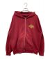 Hysteric Glamour（ヒステリックグラマー）の古着「ZIP UP HOODED SWEAT」｜レッド