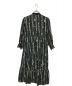 RIM.ARK (リムアーク) ランダムストライプロングドレス ブラック サイズ:38：9800円