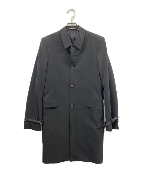 PRADA（プラダ）PRADA (プラダ) ステンカラーコート ブラック サイズ:46の古着・服飾アイテム