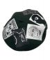KIDILL (キディル) CA4LA (カシラ) パッチワークベレー帽 グリーン：10800円
