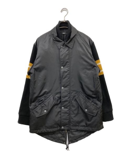 glamb（グラム）glamb (グラム) マルチファブリックミリタリージャケット ブラック サイズ:Mの古着・服飾アイテム