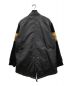 glamb (グラム) マルチファブリックミリタリージャケット ブラック サイズ:M：9800円