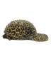 Supreme (シュプリーム) 23AW Leopard Washed Chino Twill Camp Cap ブラウン×ブラック：9800円
