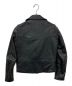 MAISON DE REEFUR (メゾン ド リーファー) ADDICT CLOTHES (アディクト クローズ) ライダースジャケット ブラック サイズ:36：13000円