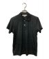 COMME des GARCONS（コムデギャルソン）の古着「デザインポロシャツ」｜ブラック