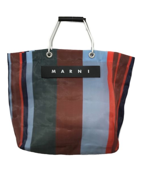 MARNI（マルニ）MARNI (マルニ) フラワーカフェトートバッグ マルチカラーの古着・服飾アイテム