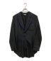 BLACK COMME des GARCONS（ブラック コムデギャルソン）の古着「17SS レオパ―ドデザイン燕尾服 ジャケット」｜ブラック