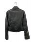 BALENCIAGA (バレンシアガ) ダブルライダースジャケット ブラック サイズ:36：39800円