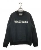 WACKO MARIAワコマリア）の古着「22SS ヘビーウェイトロゴスウェット」｜ブラック