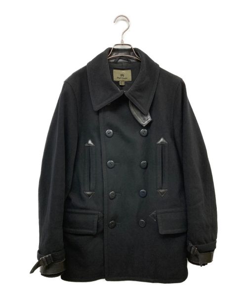 NIGEL CABOURN（ナイジェルケーボン）NIGEL CABOURN (ナイジェルケーボン) ミリタリーピーコート ブラック サイズ:48の古着・服飾アイテム
