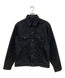 Yohji Yamamoto pour homme（ヨウジヤマモト プールオム）の古着「ブラックデニムジャケット」｜ブラック